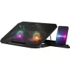 NS-510 hűtőpad 2W 2xUSB RGB 15,6 hüvelykes