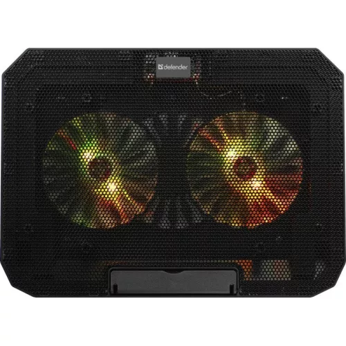 NS-510 hűtőpad 2W 2xUSB RGB 15,6 hüvelykes