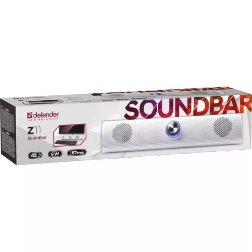 Defender z11 soundbar 6w led fehér 65311