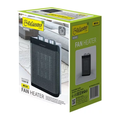 Kerámia ventilátor fűtőberendezés 1500 W MR-924