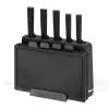 Késkészlet + késdeszkák állványon mr-1412-black