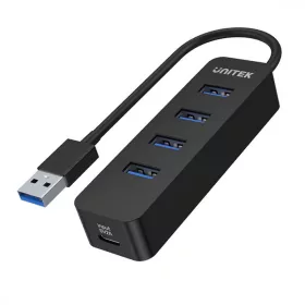 USB-A HUB; 4x USB-A 3.1; aktív; 10 W; h1117a