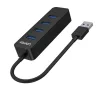 USB-A HUB; 4x USB-A 3.1; aktív; 10 W; h1117a
