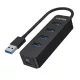 USB-A HUB; 4x USB-A 3.1; aktív; 10 W; h1117a