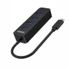 USB-C HUB; 4x USB-A 3.1; aktív; 10 W; h1117b