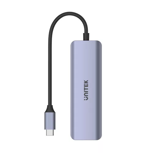 USB-C 3.1 elosztó; 4x USB-C; 5 Gbps; 15 cm-es kábel; h1107k