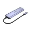 USB-C 3.1 elosztó; 4x USB-C; 5 Gbps; 15 cm-es kábel; h1107k