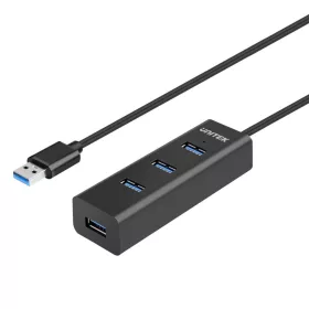 Unitek aktív USB-A hub 5Gbps, 4x USB-A
