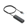 Unitek aktív USB-A hub 5Gbps, 4x USB-A
