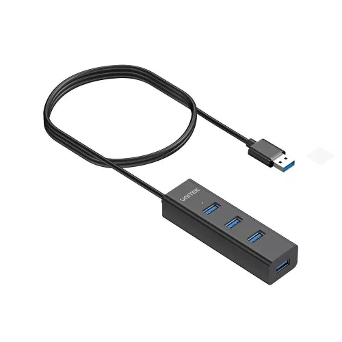 Unitek aktív USB-A hub 5Gbps, 4x USB-A