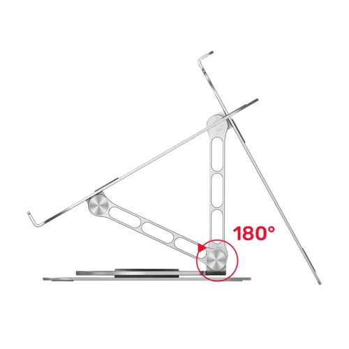 Unitek 360°-ban állítható laptopállvány 10-16 hüvelykes mérethez