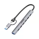 Unitek USB-A/C hub 7 az 1-ben USB-A 5 Gbps