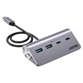 Unitek alumínium hub usb-a/c 2x usb 2x usbc 5gbp