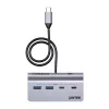 Unitek alumínium hub usb-a/c 2x usb 2x usbc 5gbp