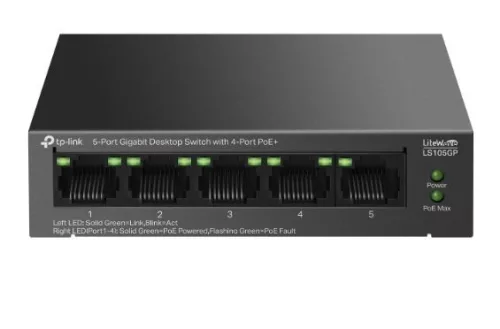 TP-Link LS105GP kapcsoló