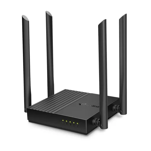 A TP-Link Archer C64 router támogatja a 802.11ac wave2 Wi-Fi szabványt – 867 Mbps az 5 GHz-es sávban és 400 Mbps a 2,4 GHz-es sávban.