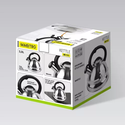 Nem elektromos vízforraló 3,0 l MR-1313 Maestro
