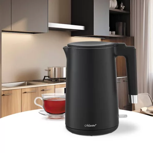 Elektromos vízforraló 1,7 l 1800 W MR-026-fekete