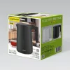 Elektromos vízforraló 1,7 l 1800 W MR-026-fekete