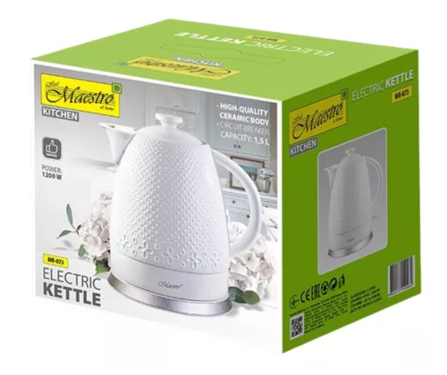 Kerámia vízforraló 1,5 l 1500 W MR-073