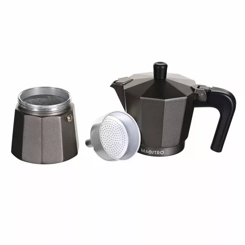 Cafetieră din aluminiu (6 cești; 300 ml) MR-1666-6-maro Maestro