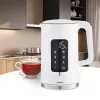 Elektromos vízforraló hőmérséklet-szabályozással 1,7 l 2200 W MR-024-fehér
