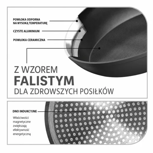 Hullámos serpenyő 20 cm MR-1212-20 Maestro