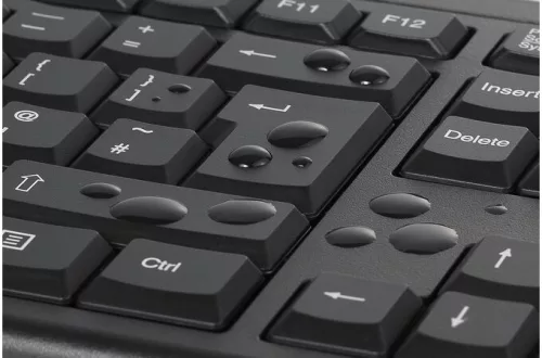 Vezeték nélküli egér + billentyűzet szett km150 eq uk qwerty