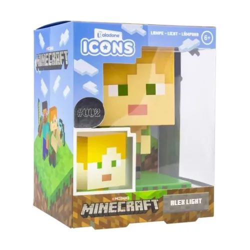 Minecraft ikonok lámpa - Alex
