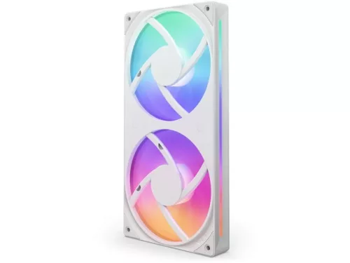 F240 RGB magos PWM ventilátor fehér