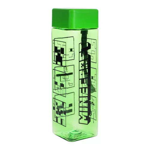 Minecraft újrafelhasználható kulacs 500ml