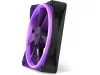 F120 RGB 120 mm-es fekete ventilátor
