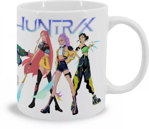 Kerámia bögre 325ml K-pop démonvadászok huntrix
