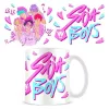Kerámia bögre 325ml K-pop démonvadászok Saja Boys