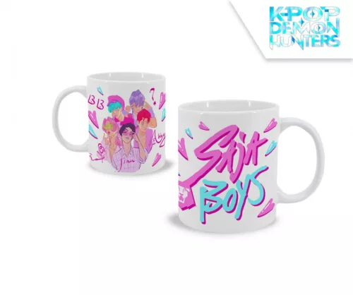 Kerámia bögre 325ml K-pop démonvadászok Saja Boys