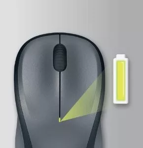 Logitech m235 egér 910-002201 (optikai; 800 dpi; szürke)