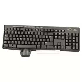   Logitech mk270 membrán billentyűzet 920-004508 (USB (2,4 GHz-es rádió); fekete)