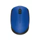 Logitech 910-004640 egér (optikai; 1000 dpi; kék)