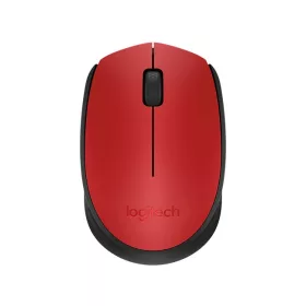 Logitech m171 egér 910-004641 (optikai; 1000 dpi; piros)