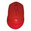 Logitech m330 egér 910-004911 (optikai; 1000 dpi; piros)