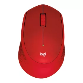 Logitech m330 egér 910-004911 (optikai; 1000 dpi; piros)