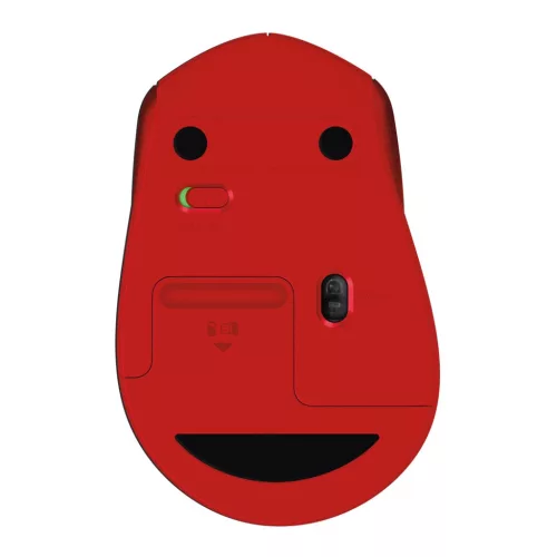 Logitech m330 egér 910-004911 (optikai; 1000 dpi; piros)