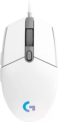 Logitech G102 LightSync fehér egér