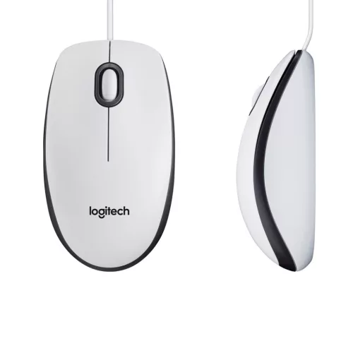 Logitech m100 fehér egér