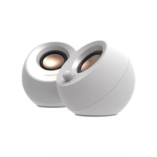 Pebble v3 fehér hangszórók