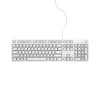 Dell billentyűzet: amerikai-euró (qwerty) dell kb216 quietkey usb, fehér