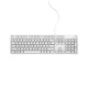 Dell billentyűzet: amerikai-euró (qwerty) dell kb216 quietkey usb, fehér