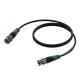 BNC apa - BNC apa kábel - 50 ohm 1,5m - clv156/1,5