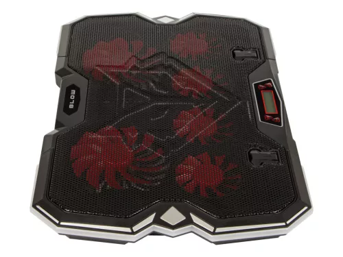 Blow laptop hűtőpad 6 ventilátorral Vortex RGB
