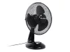 Asztali ventilátor 12"/30cm 40W fekete